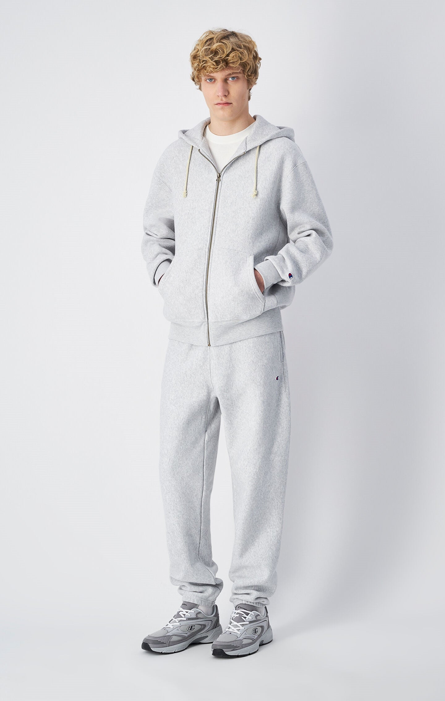 Reverse Weave Men's Fleece Zip Up Hoodie