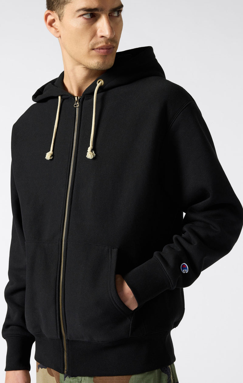 Sweatshirt à capuche zippé en molleton Reverse Weave - Hommes