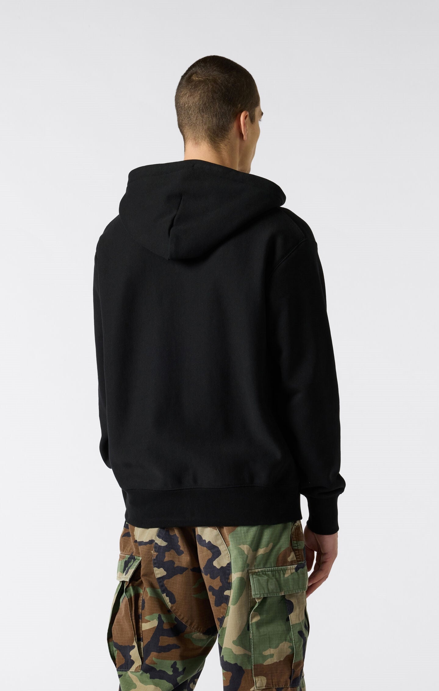 Reverse Weave Men's Fleece Zip Up Hoodie