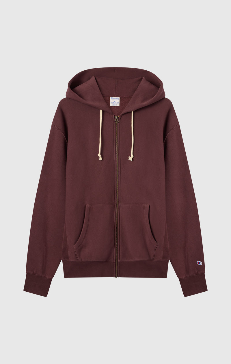 Reverse Weave Men's Fleece Zip Up Hoodie