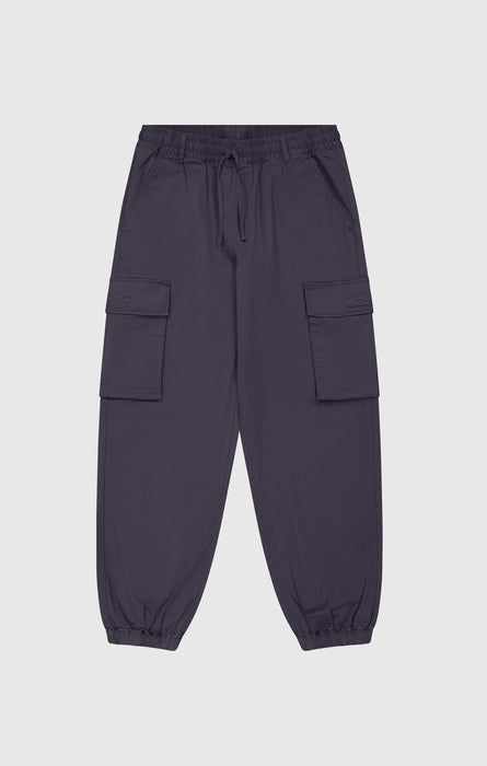 Men's Washed Look Slim Fit Cargo Pants