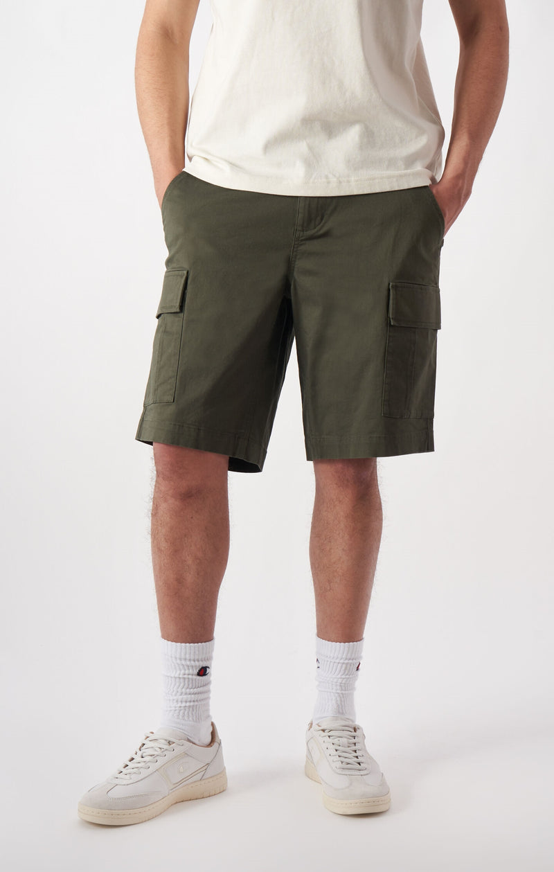 Cargo-Bermudashorts für Herren in Washed-Optik