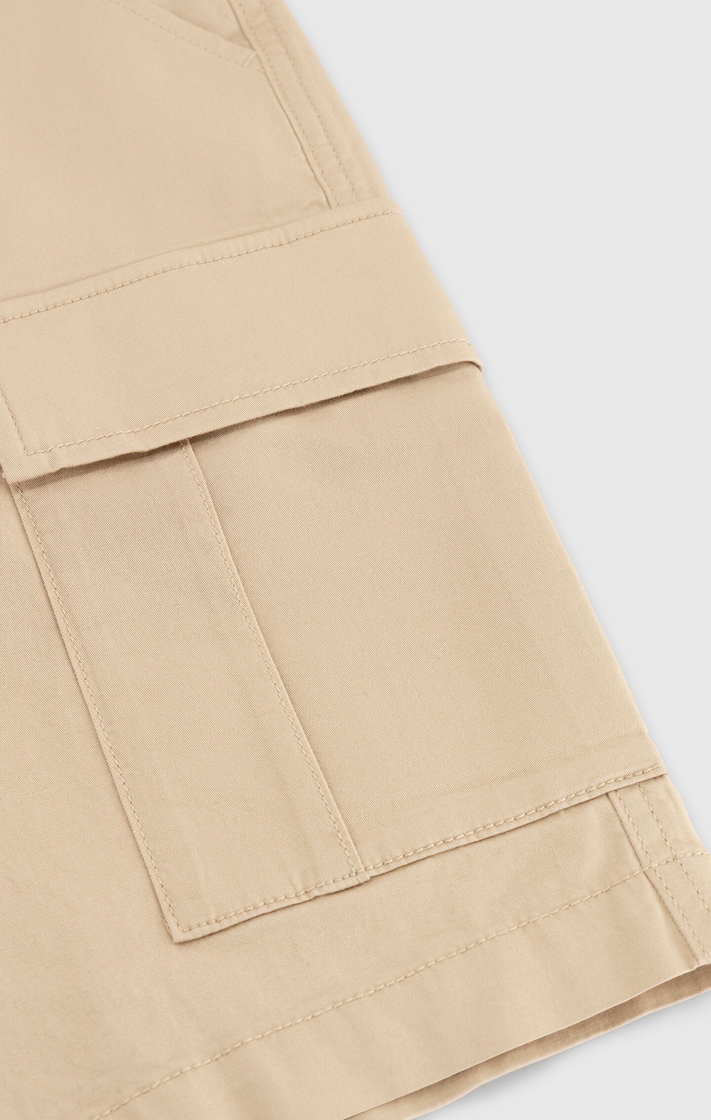 Men's Washed Look Cargo Bermuda