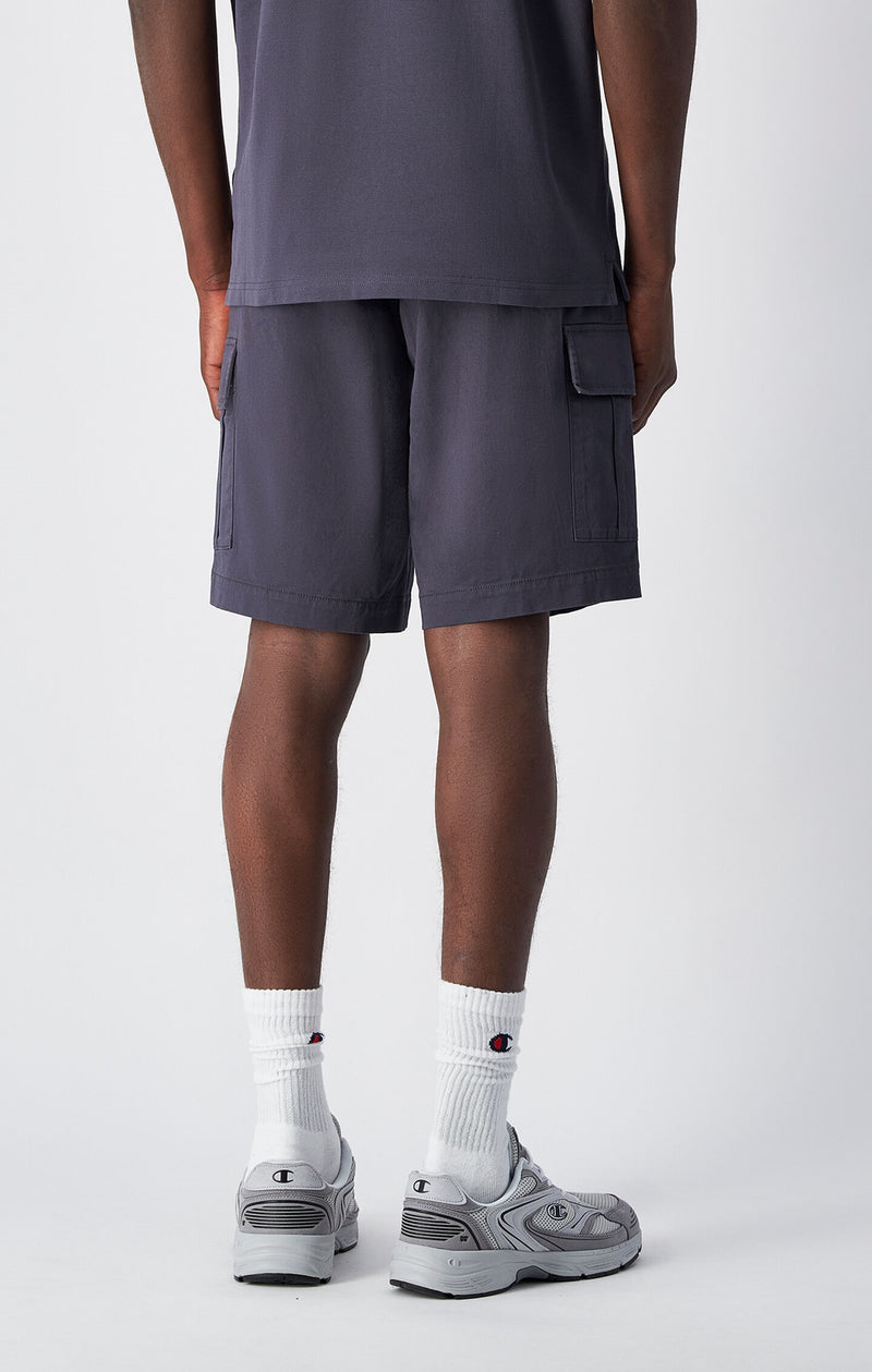 Men's Washed Look Cargo Bermuda