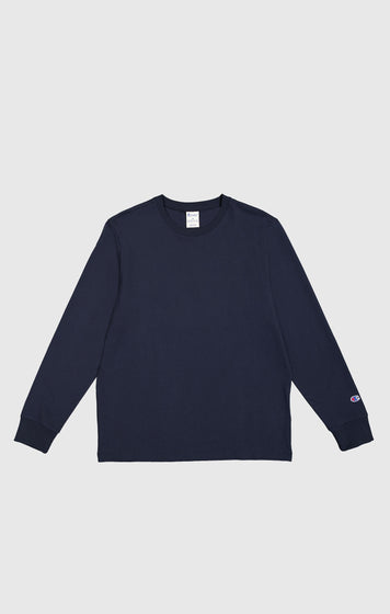 Oversized Men's Long Sleeve T-Shirt in Soft Heavy Cotton