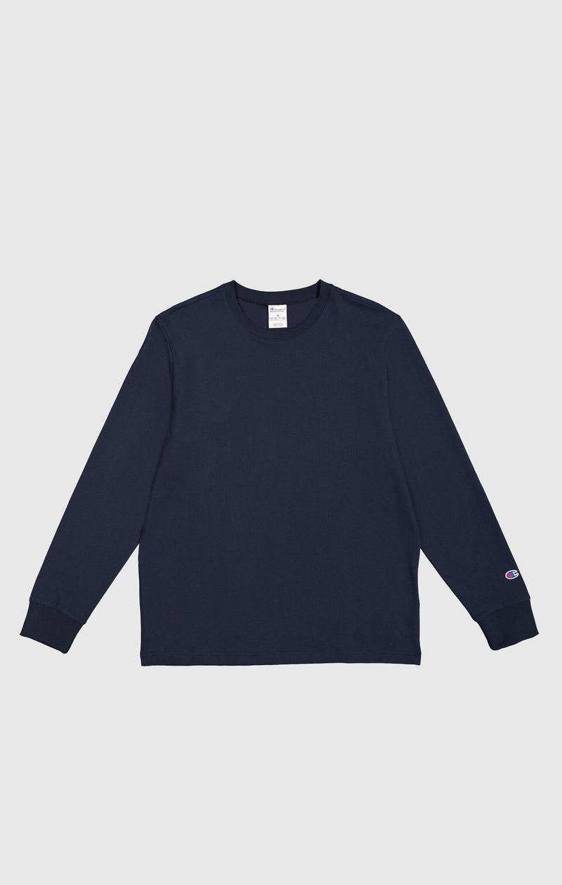 Oversized Men's Long Sleeve T-Shirt in Soft Heavy Cotton