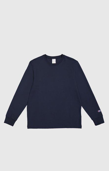 T-shirt a maniche lunghe oversize da uomo in cotone pesante morbido