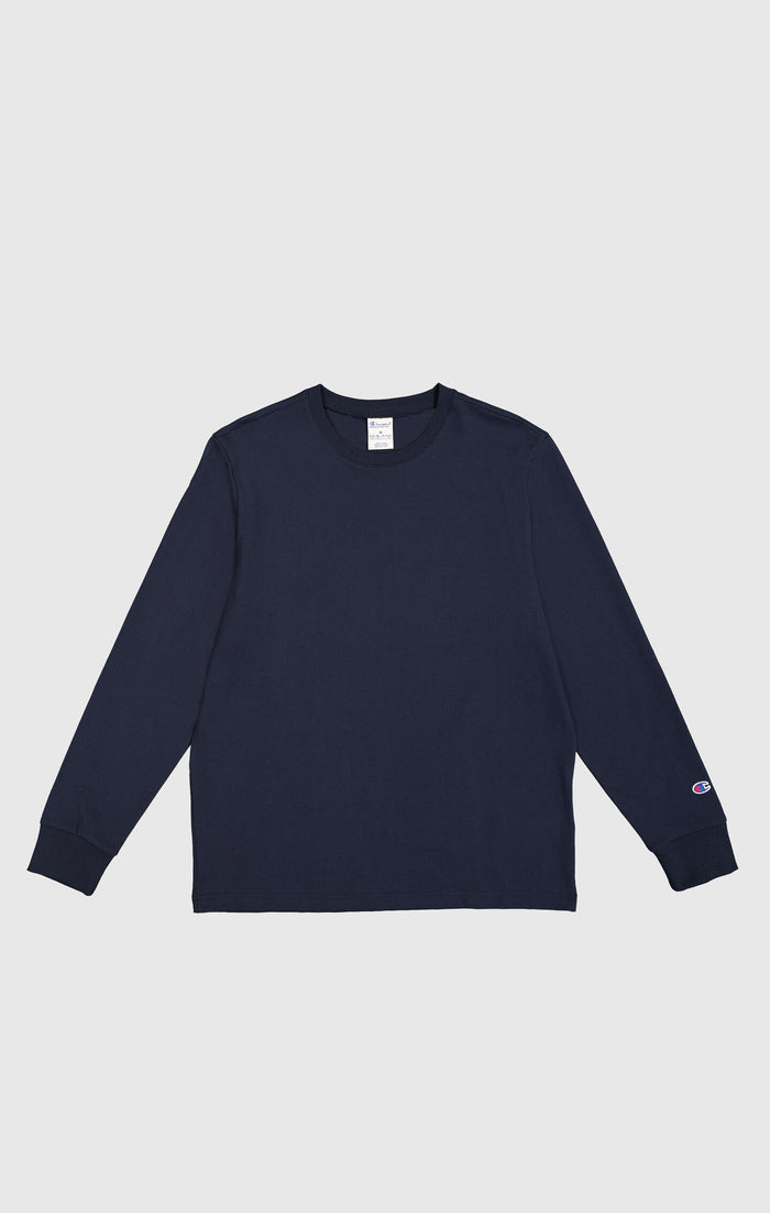 Oversized Men's Long Sleeve T-Shirt in Soft Heavy Cotton