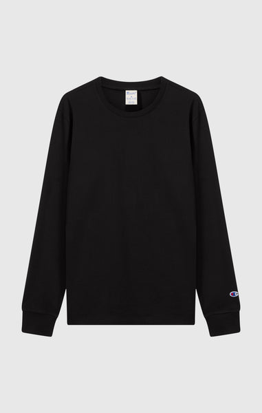 T-shirt a maniche lunghe oversize da uomo in cotone pesante morbido