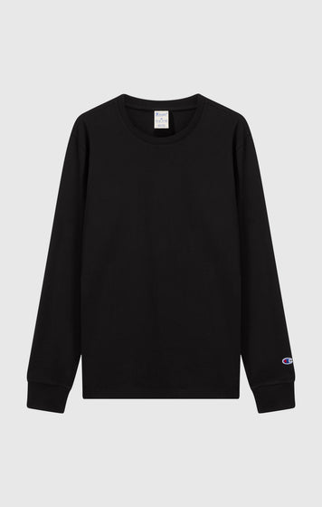 Oversized Men's Long Sleeve T-Shirt in Soft Heavy Cotton