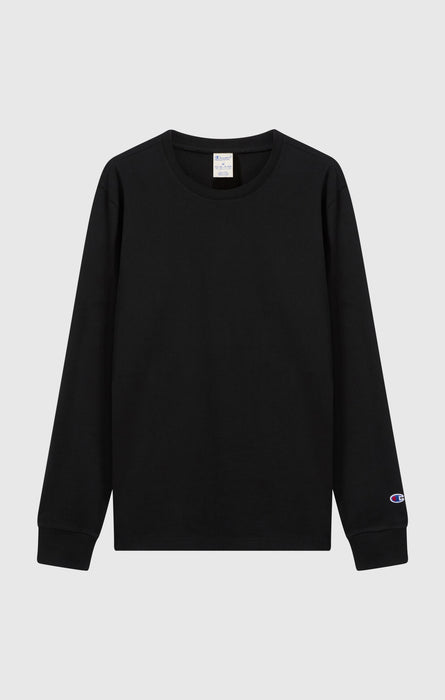 T-shirt a maniche lunghe oversize da uomo in cotone pesante morbido