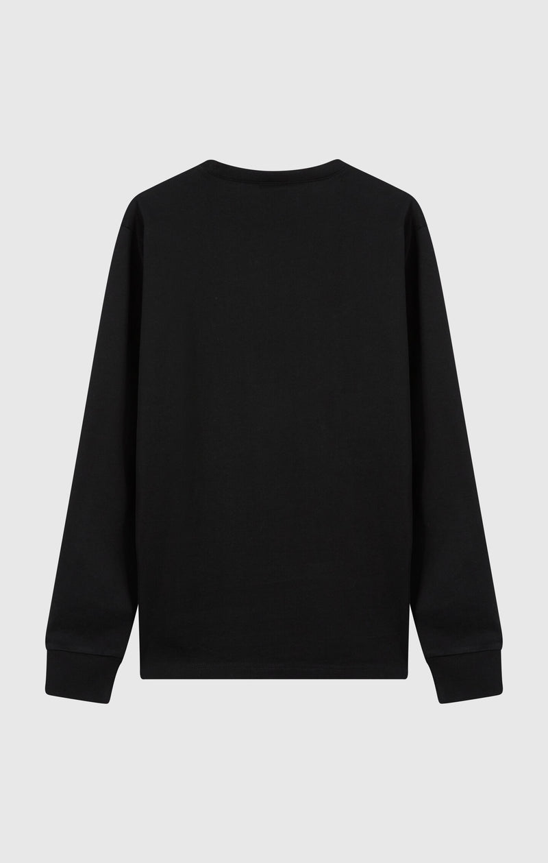 Oversized Men's Long Sleeve T-Shirt in Soft Heavy Cotton