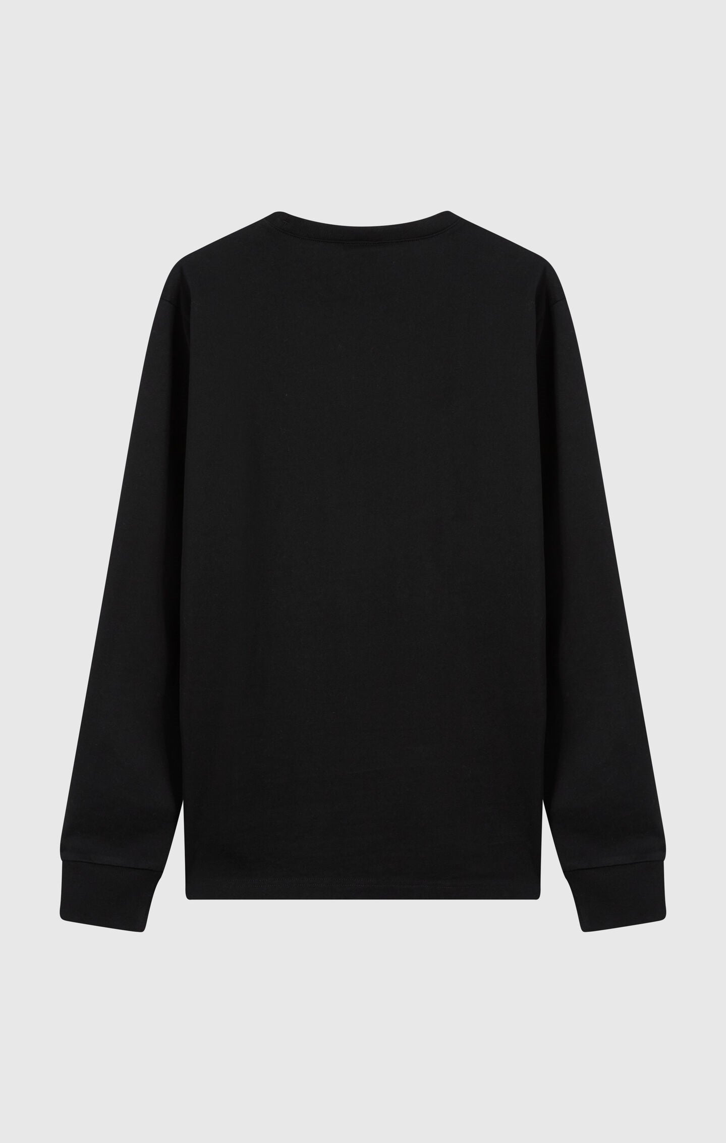 Oversize-Langarm-T-Shirt aus weicher schwerer Baumwolle für Herren