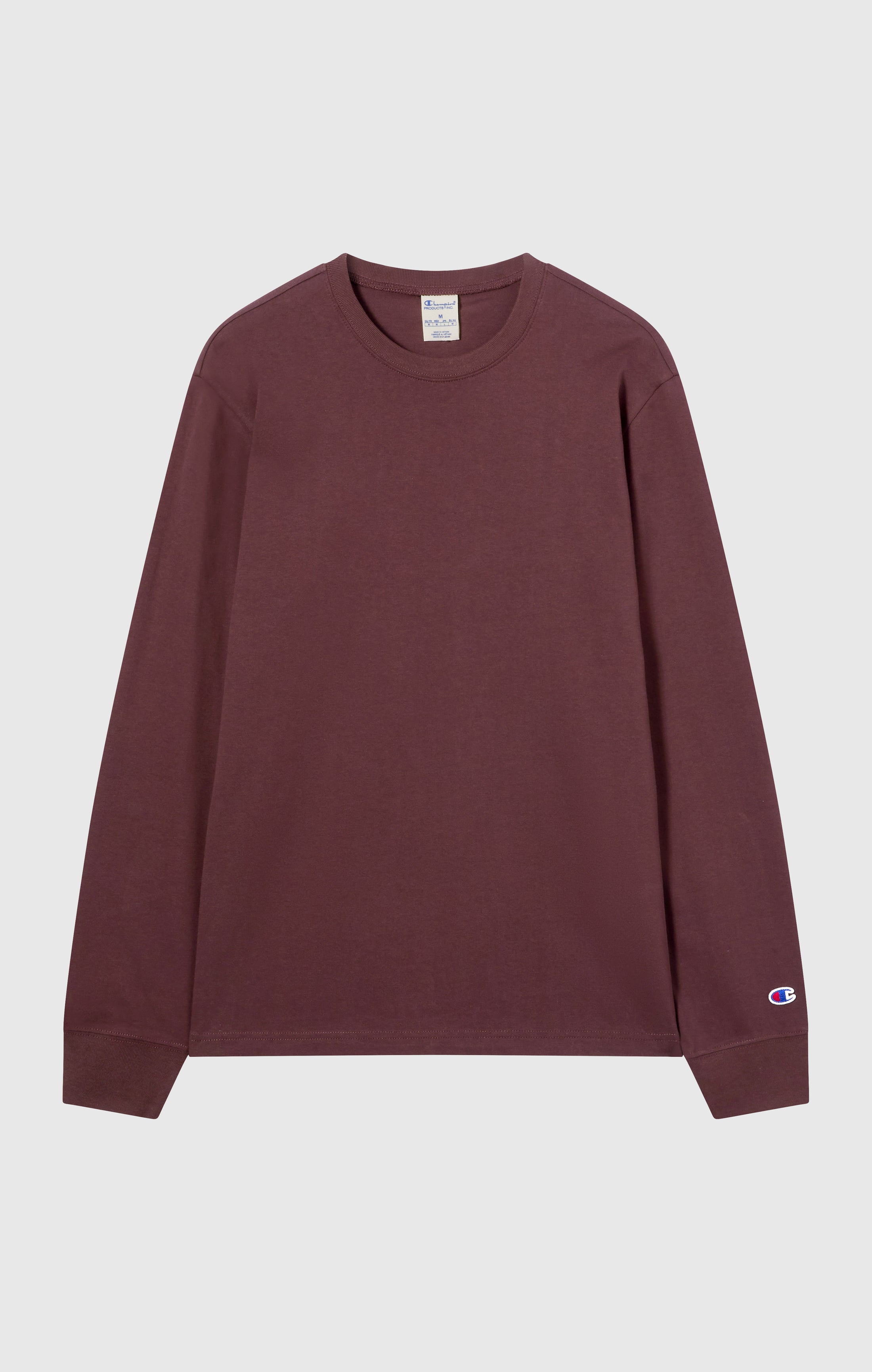 Oversized Men's Long Sleeve T-Shirt in Soft Heavy Cotton