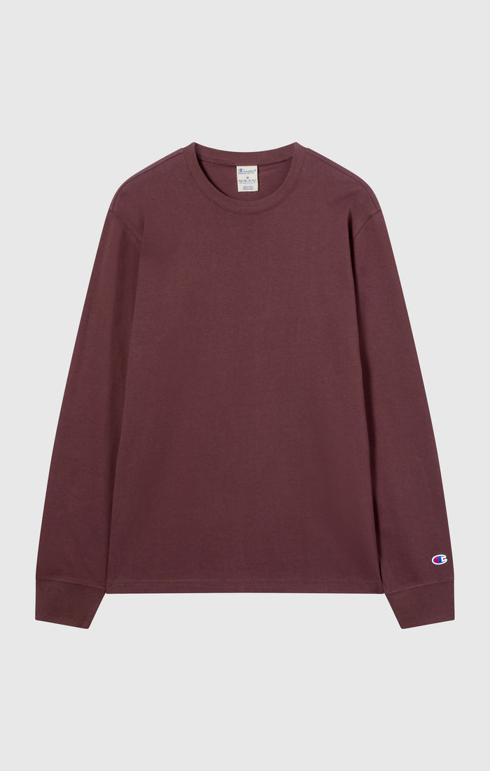 Oversized Men's Long Sleeve T-Shirt in Soft Heavy Cotton