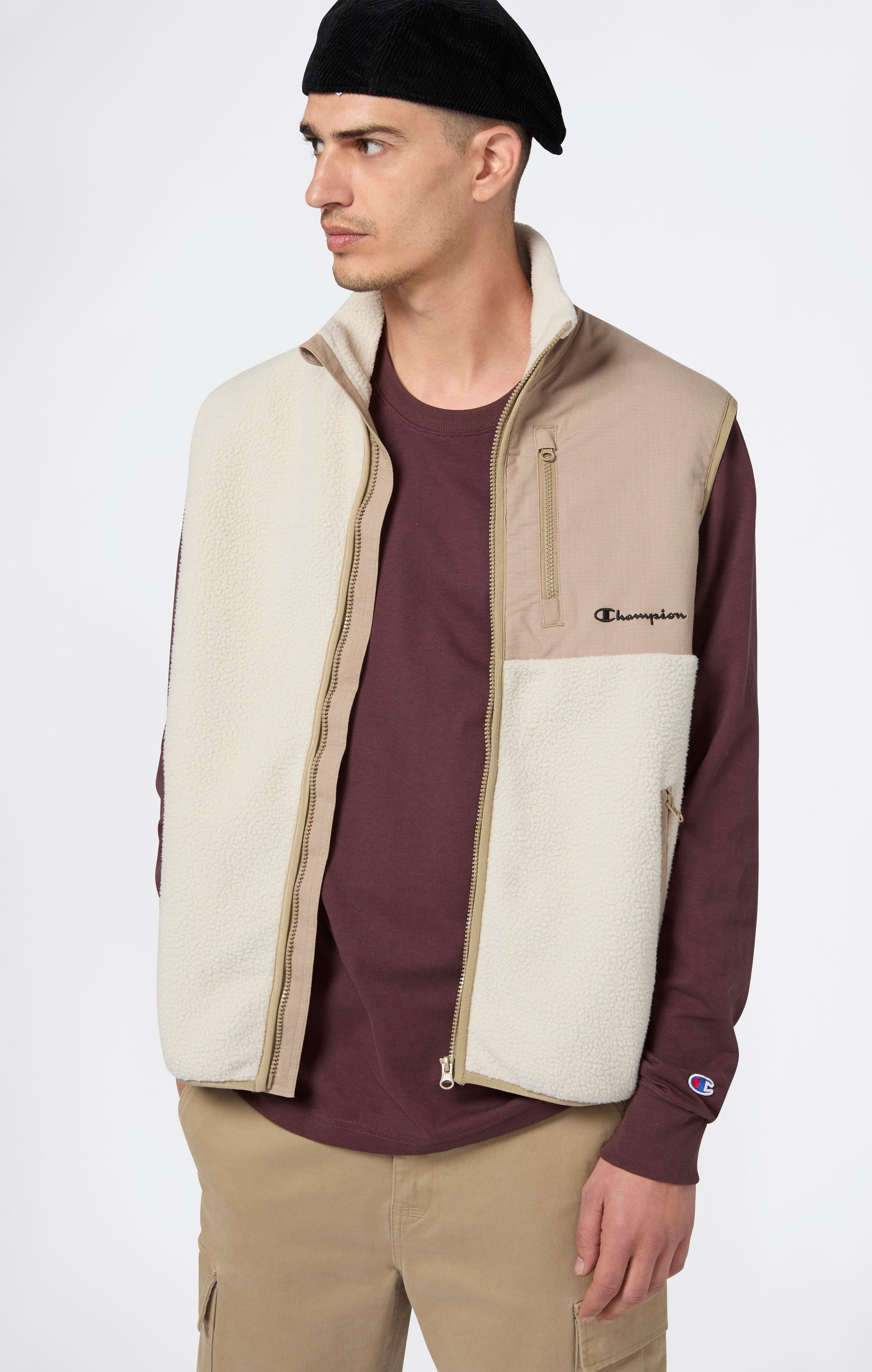 Oversized Men's Long Sleeve T-Shirt in Soft Heavy Cotton