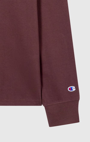 Oversized Men's Long Sleeve T-Shirt in Soft Heavy Cotton
