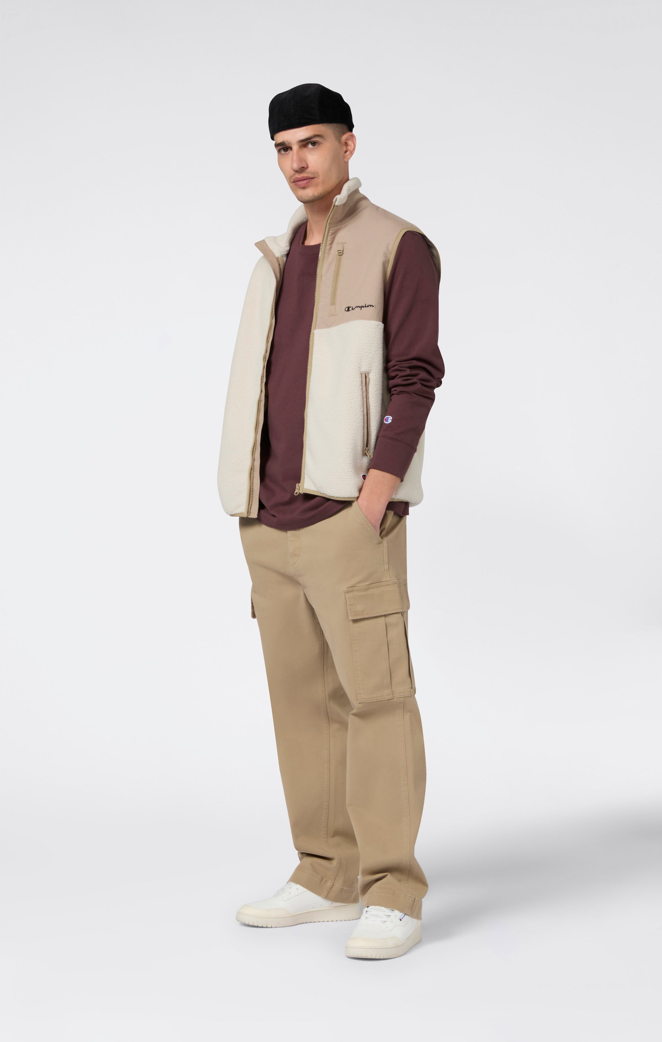 Oversized Men's Long Sleeve T-Shirt in Soft Heavy Cotton