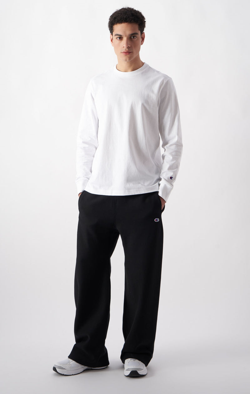 Oversized Men's Long Sleeve T-Shirt in Soft Heavy Cotton