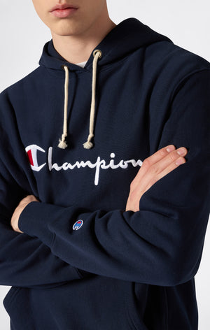 Reverse Weave Men's Loose Fit Hoodie