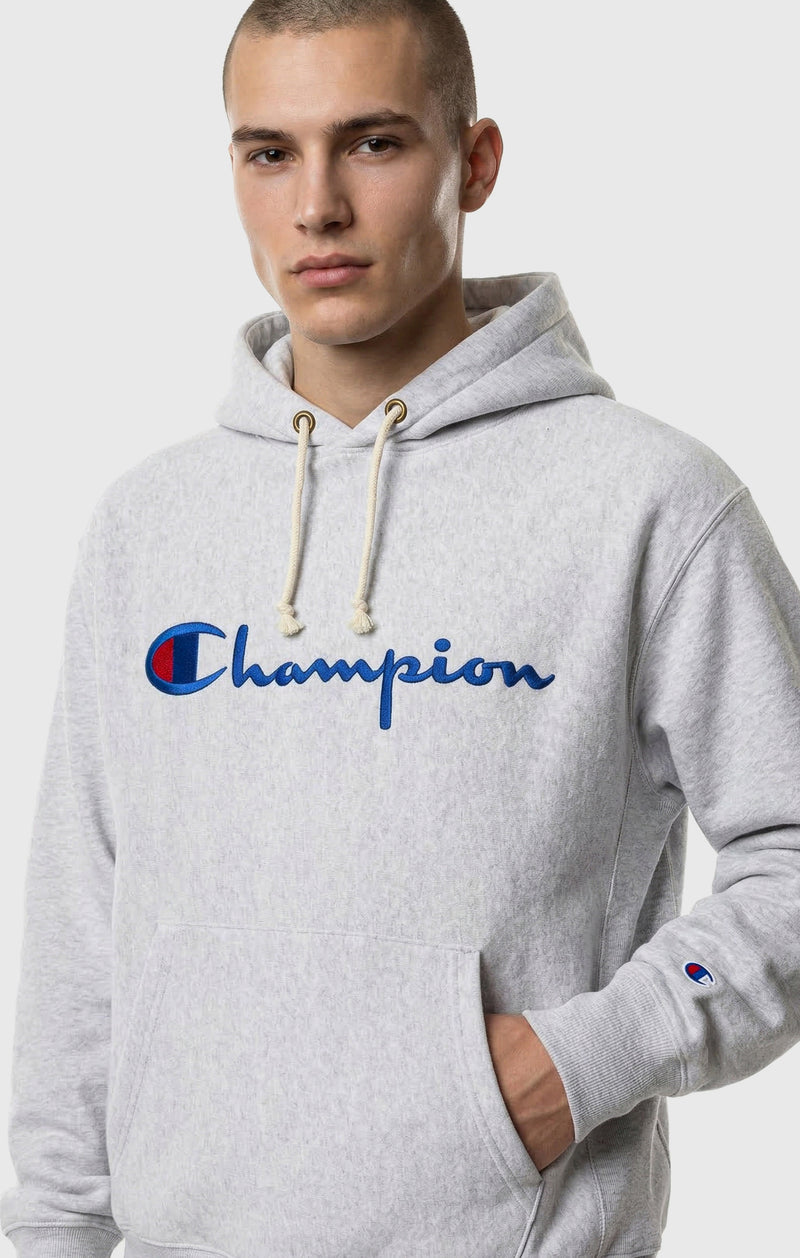 Reverse Weave Men's Loose Fit Hoodie