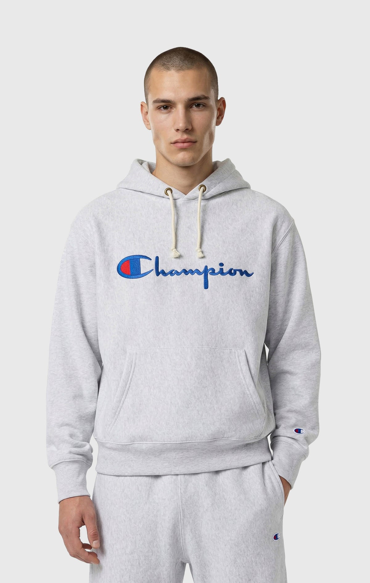 Sudadera con Capucha Ligera Reverse Weave Para Hombre