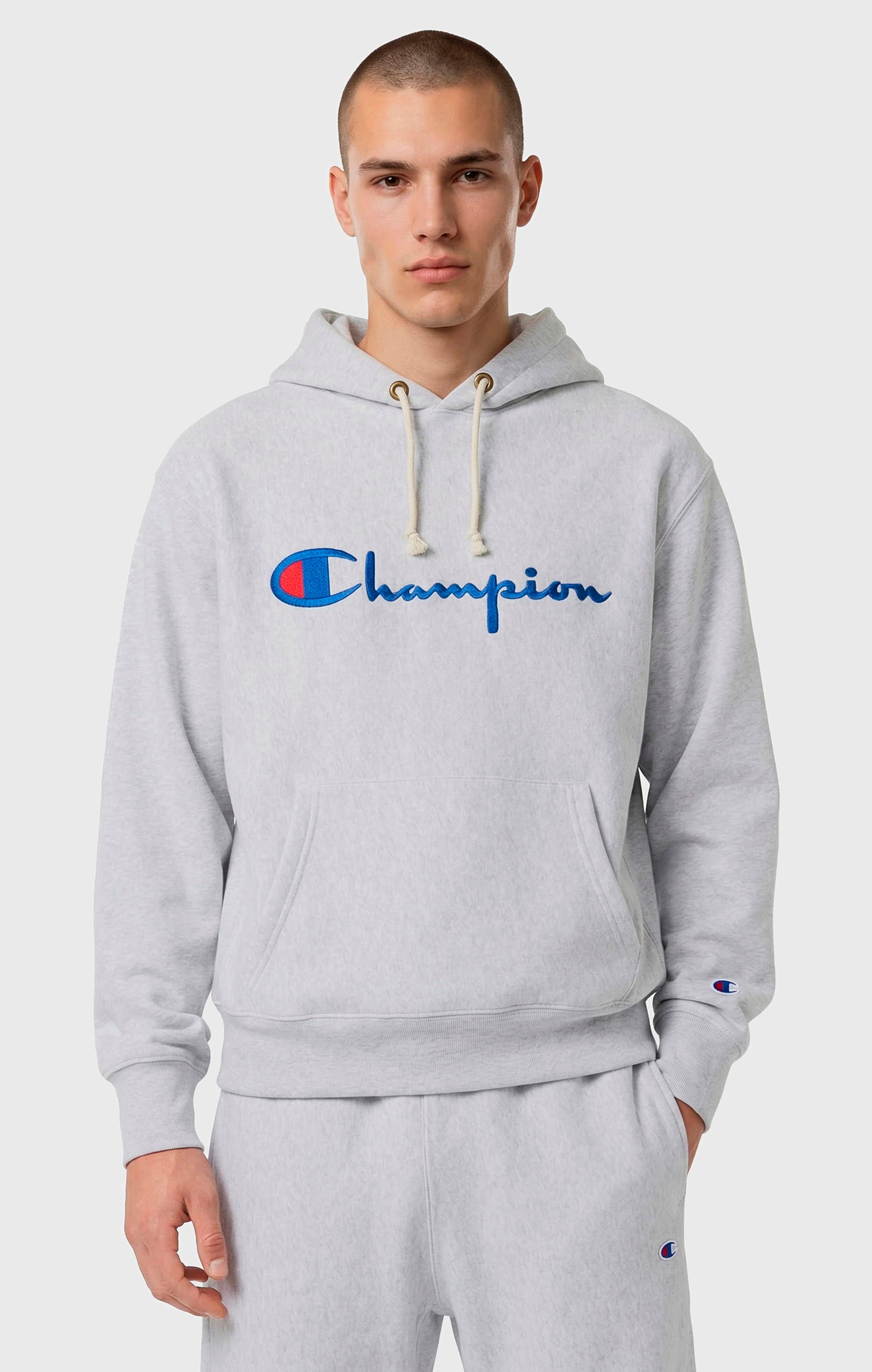 Herren-Hoodie aus leichtem Reverse Weave