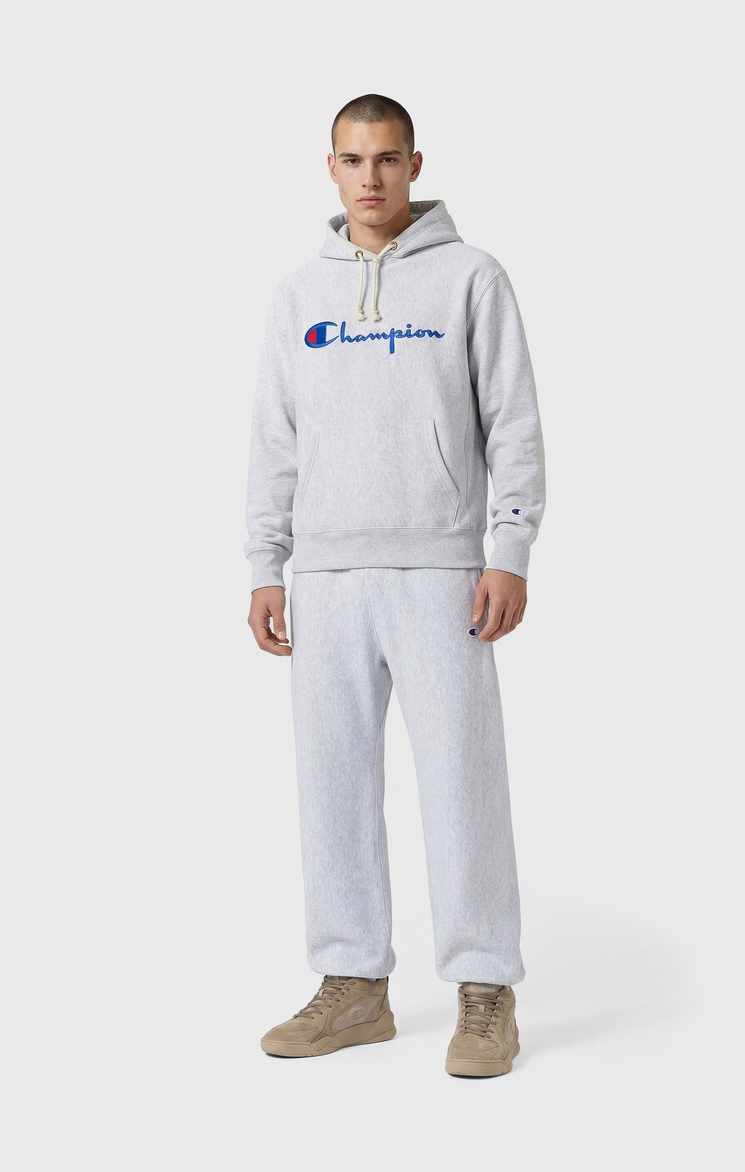 Reverse Weave Men's Loose Fit Hoodie