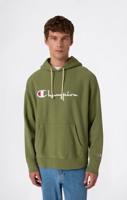 Reverse Weave Men's Loose Fit Hoodie