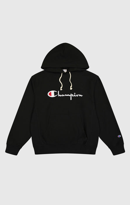 Felpa in Reverse Weave ampia con cappuccio