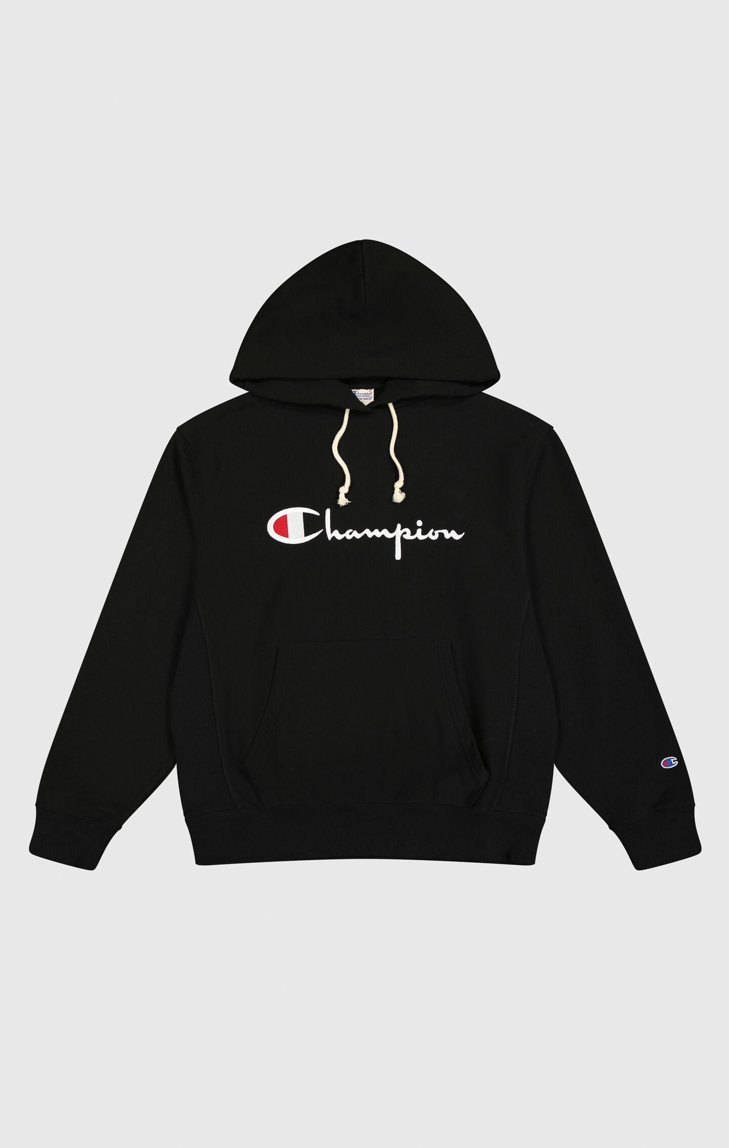 Felpa Leggera con Cappuccio Reverse Weave da Uomo