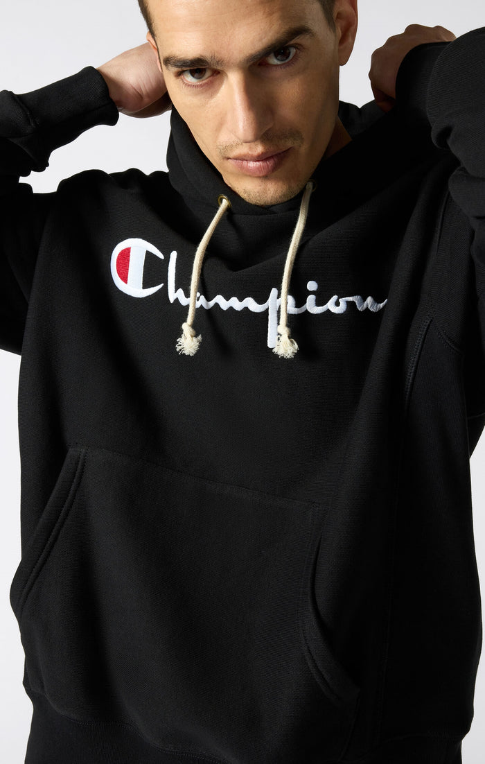 Reverse Weave Loose Fit Hoodie