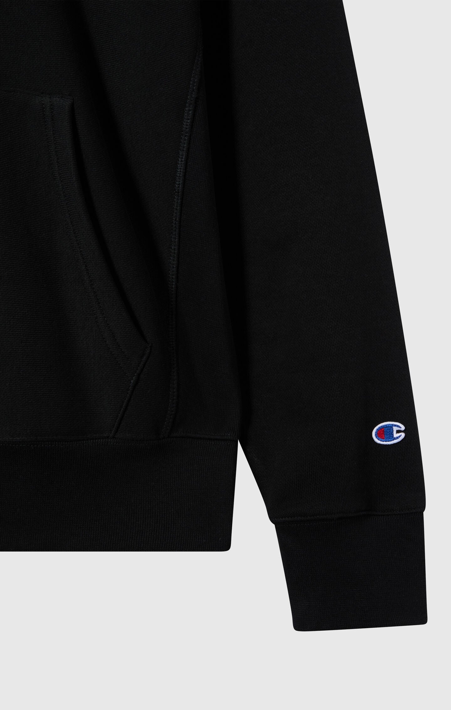 Felpa Leggera con Cappuccio Reverse Weave da Uomo