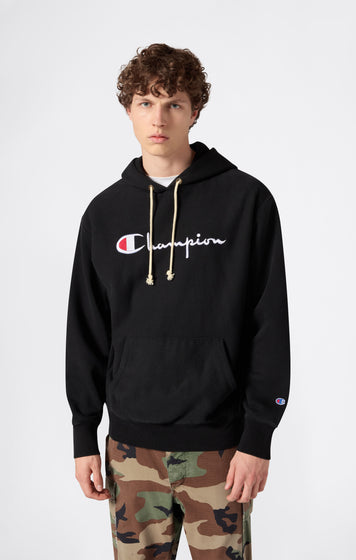 Sweat à capuche Léger Reverse Weave Pour Homme