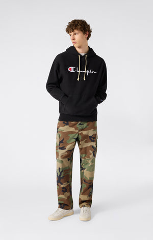 Reverse Weave Men's Loose Fit Hoodie