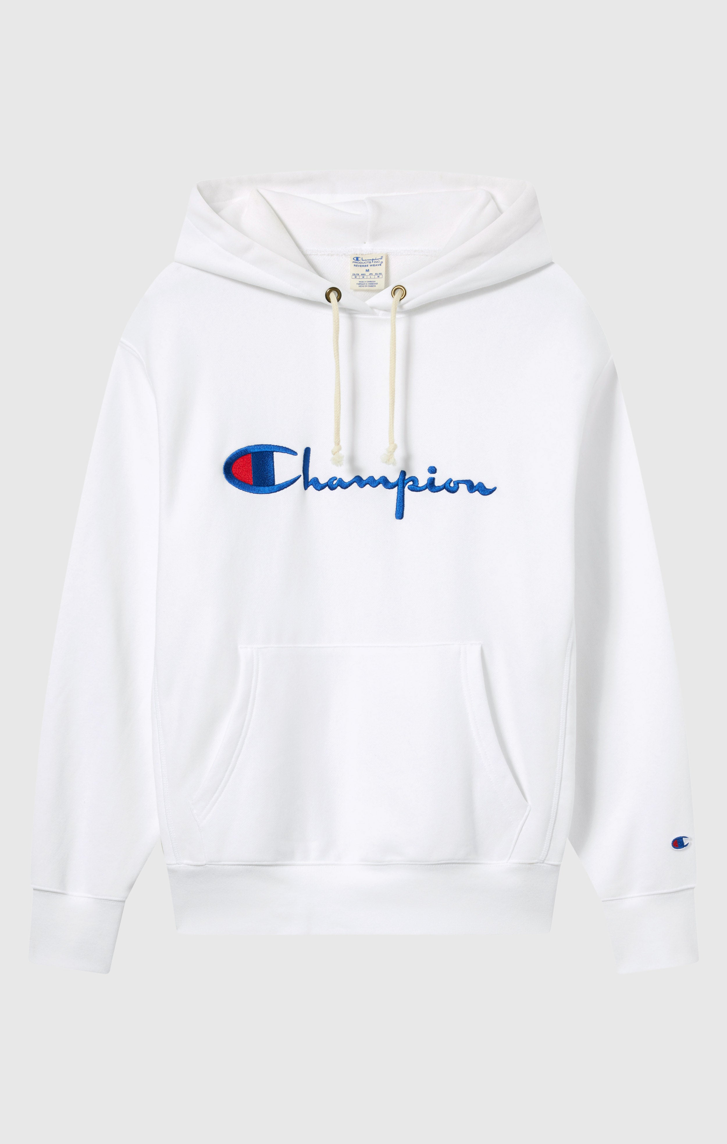 Reverse Weave Men's Loose Fit Hoodie White rwss core | Champion