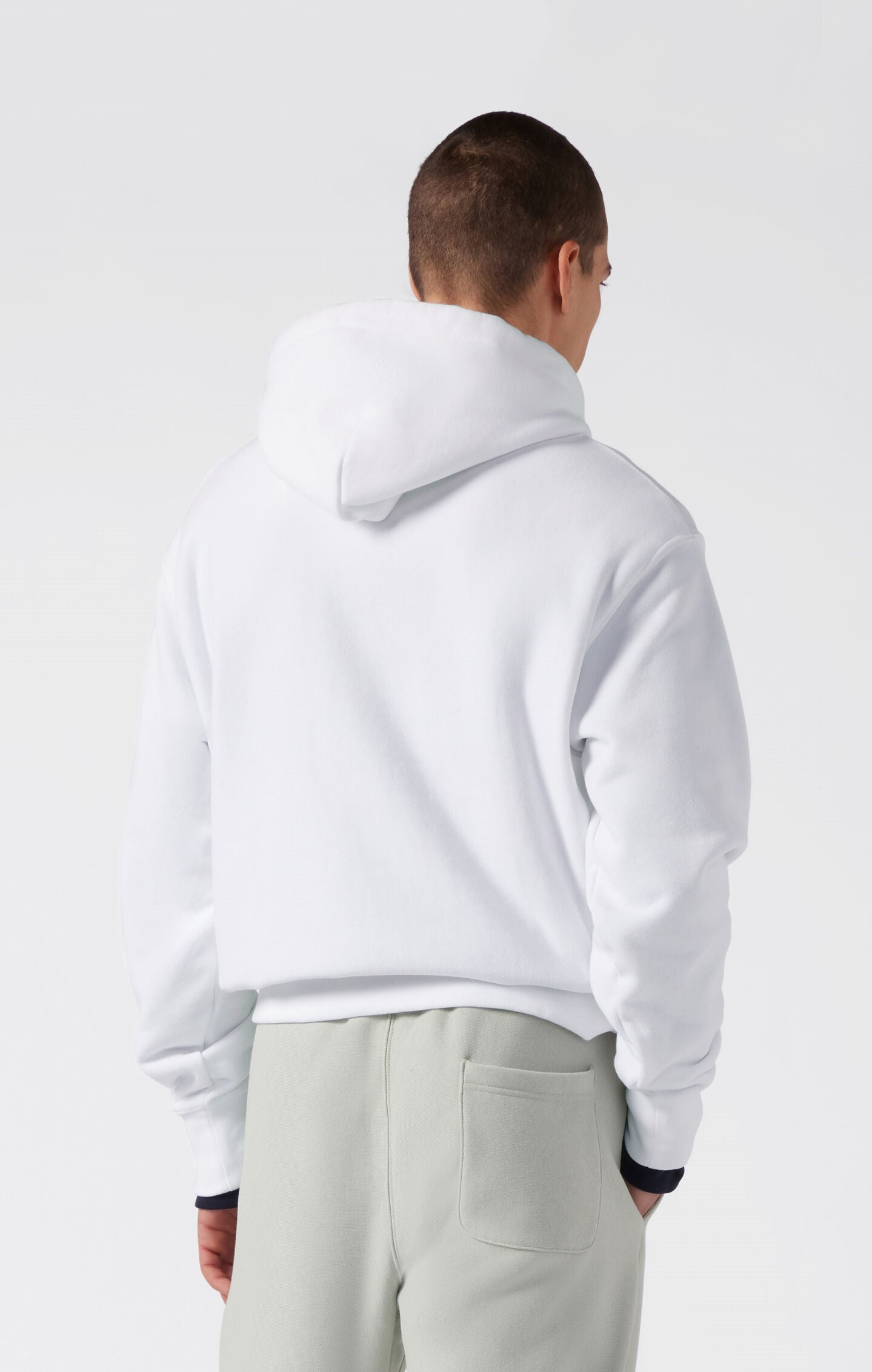 Herren-Hoodie aus leichtem Reverse Weave