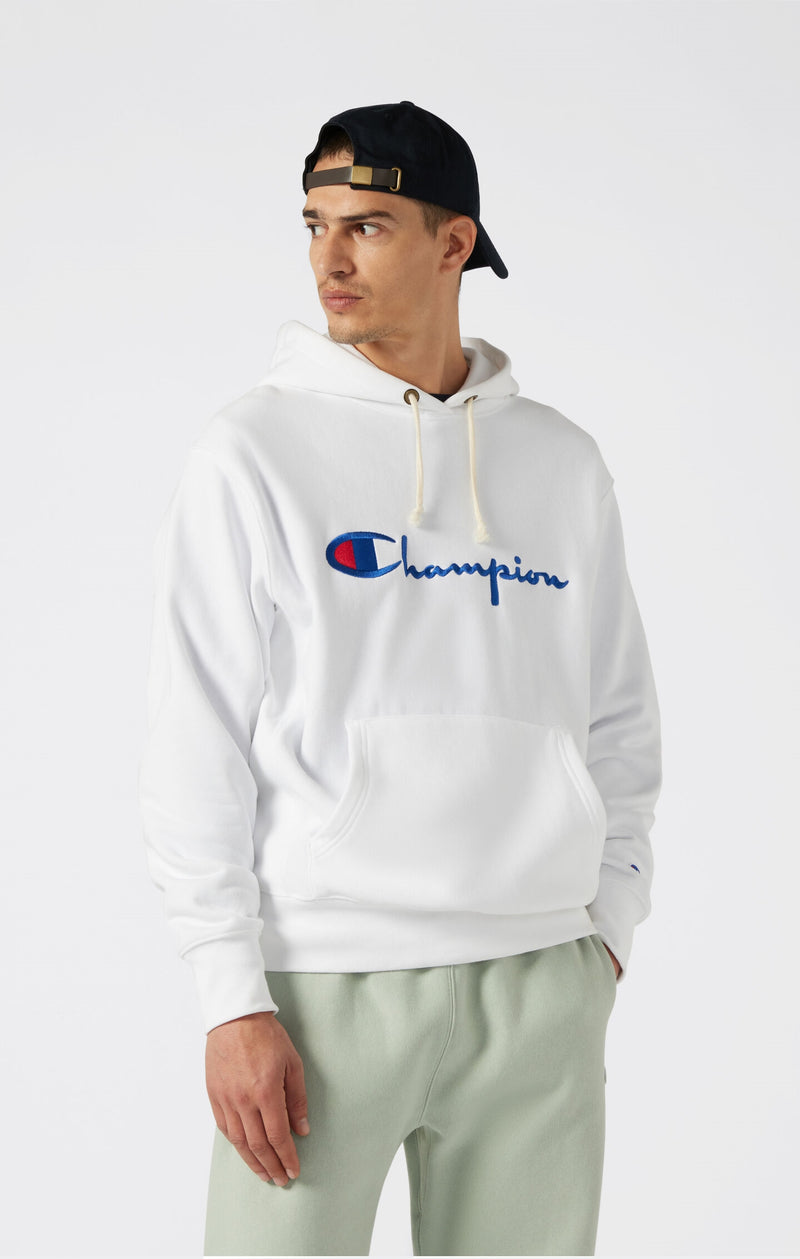 Sweatshirt à capuche ample Reverse Weave - Hommes