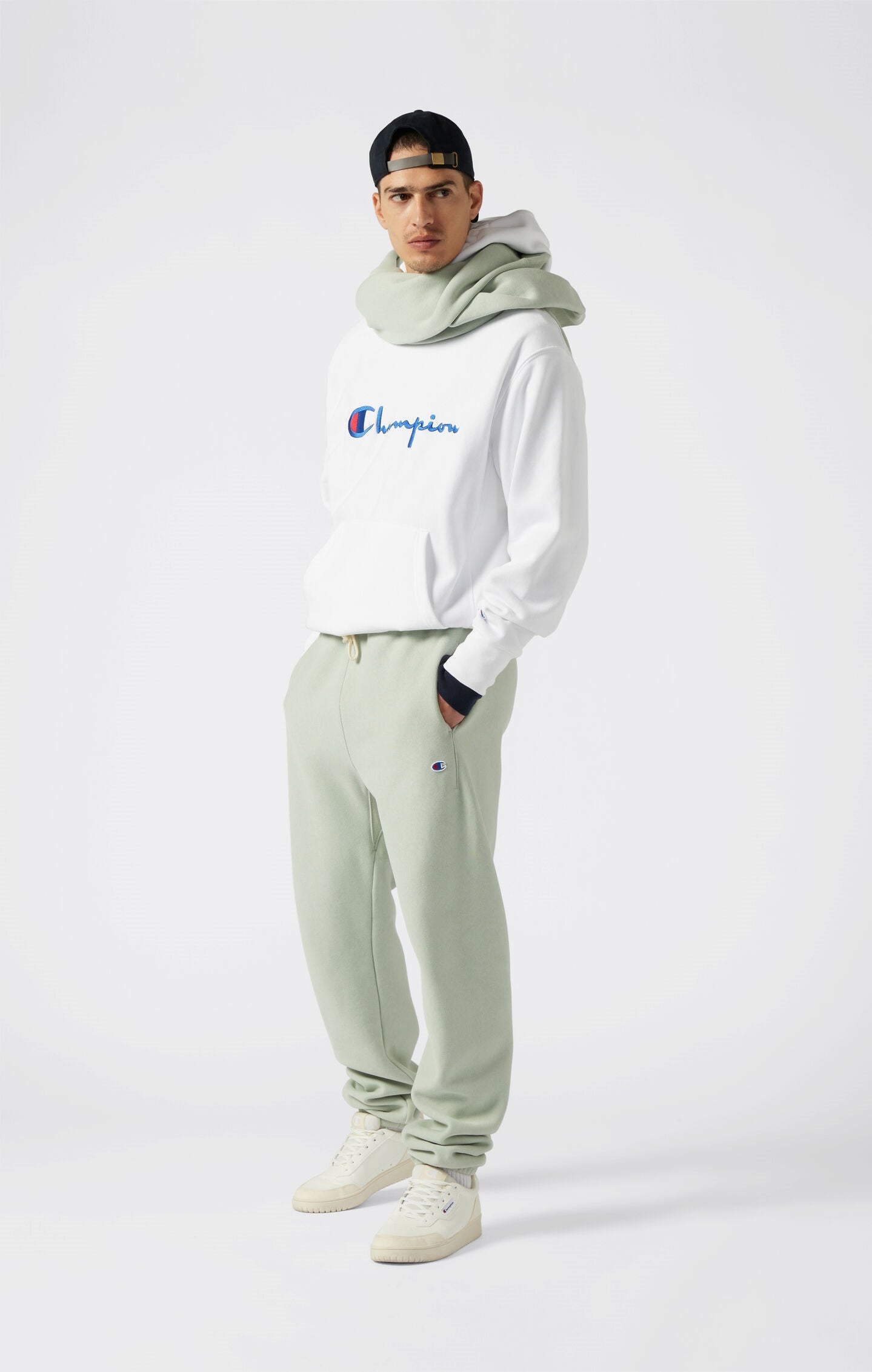 Herren-Hoodie aus leichtem Reverse Weave