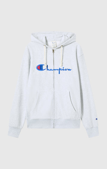 Sweat À Capuche Reverse Weave Full Zip Léger Pour Homme