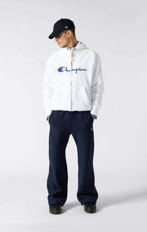 Felpa con Cappuccio Full Zip da Uomo REVERSE WEAVE