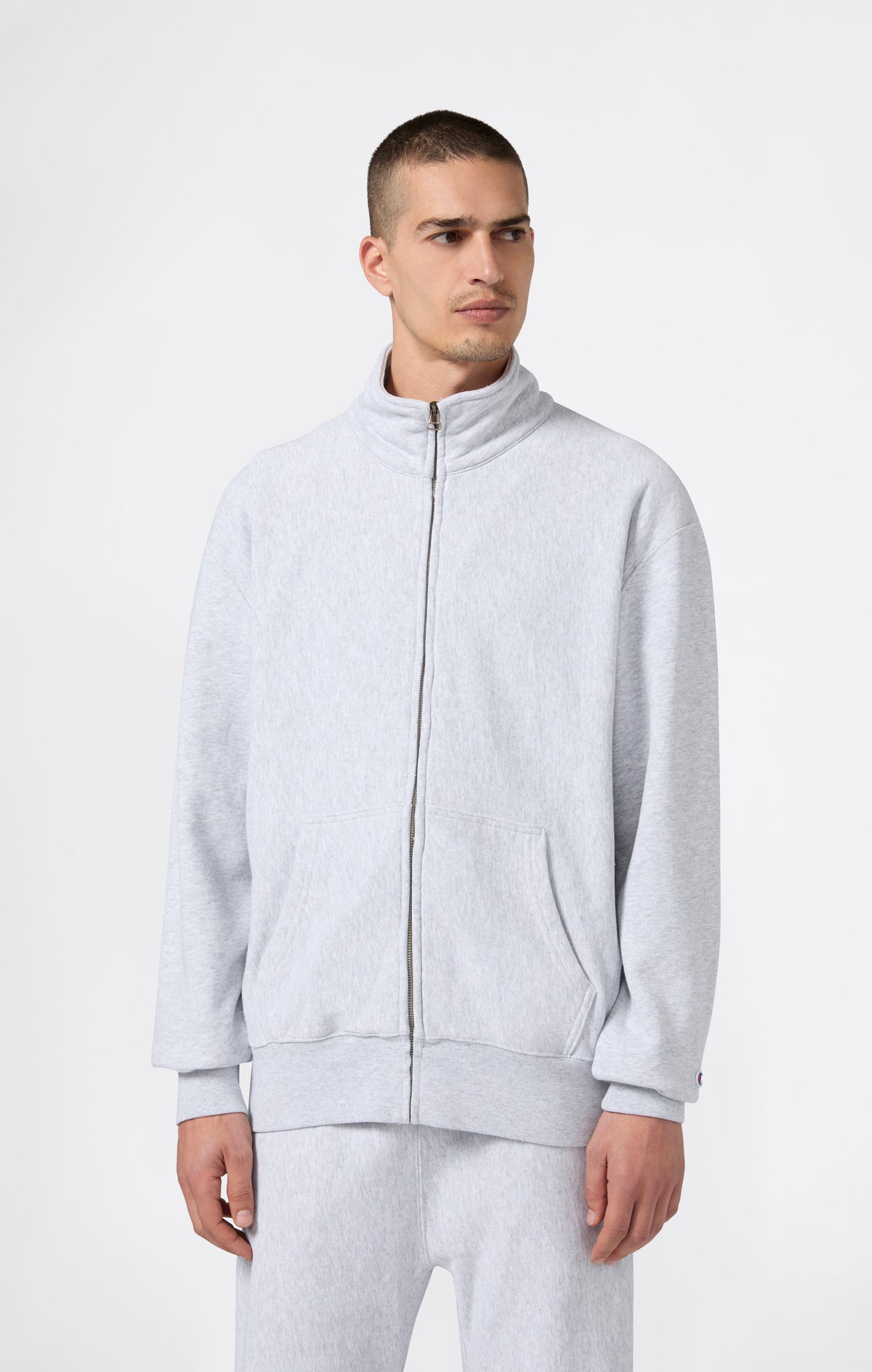 Sudadera Reverse Weave Ligera Con Cremallera Completa Para Hombre