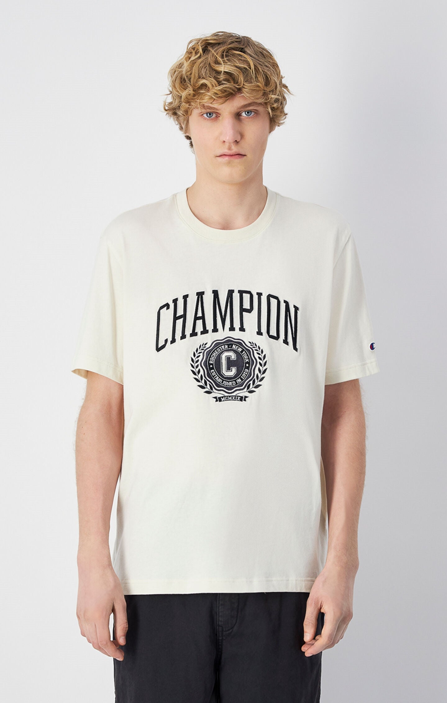 T-shirt à manches courtes universitaire - Hommes