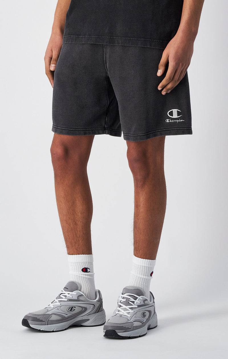 Leichte Shorts mit Used-Look Icons Herren