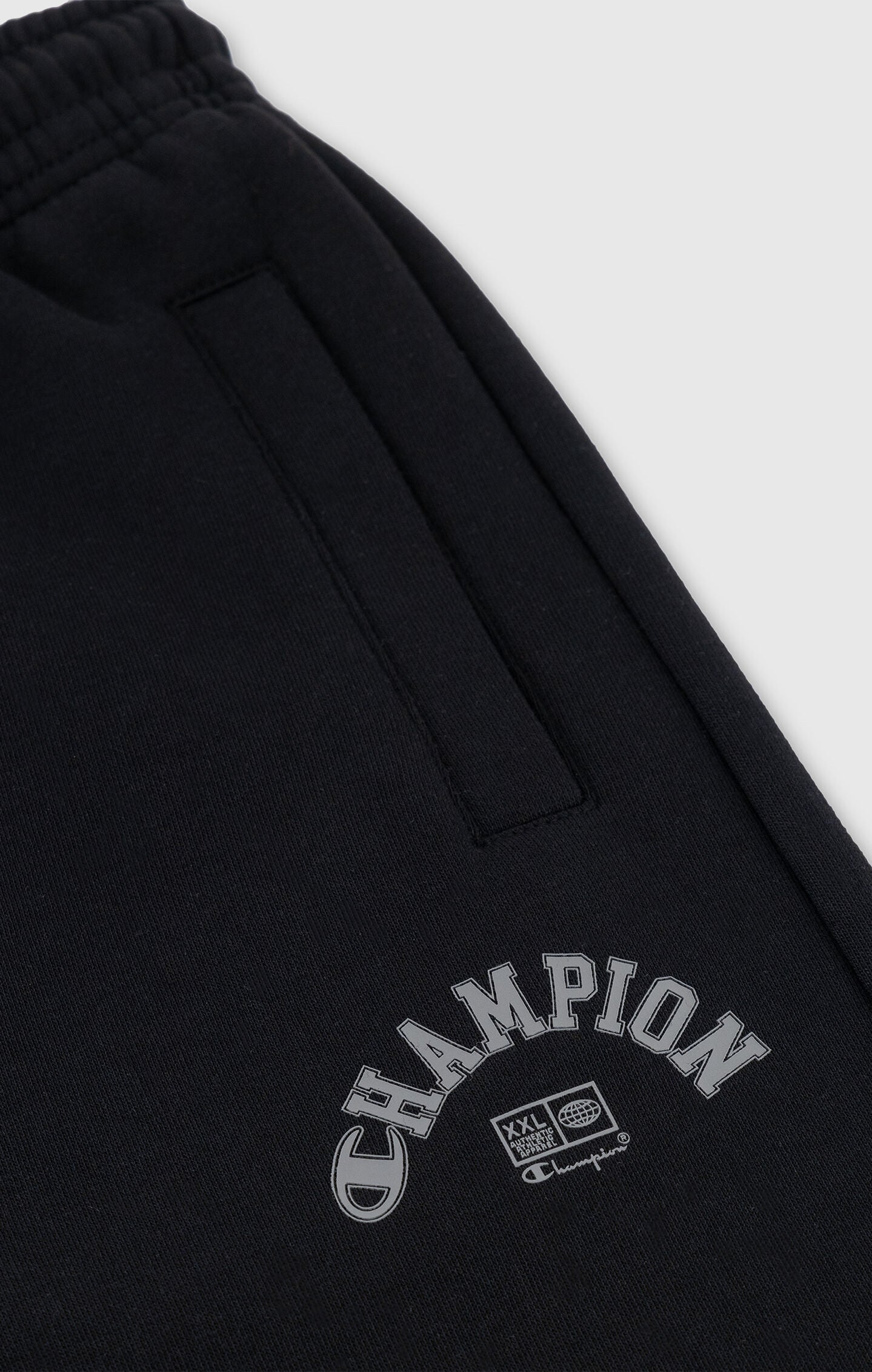 Pantaloneta larga negra para hombre