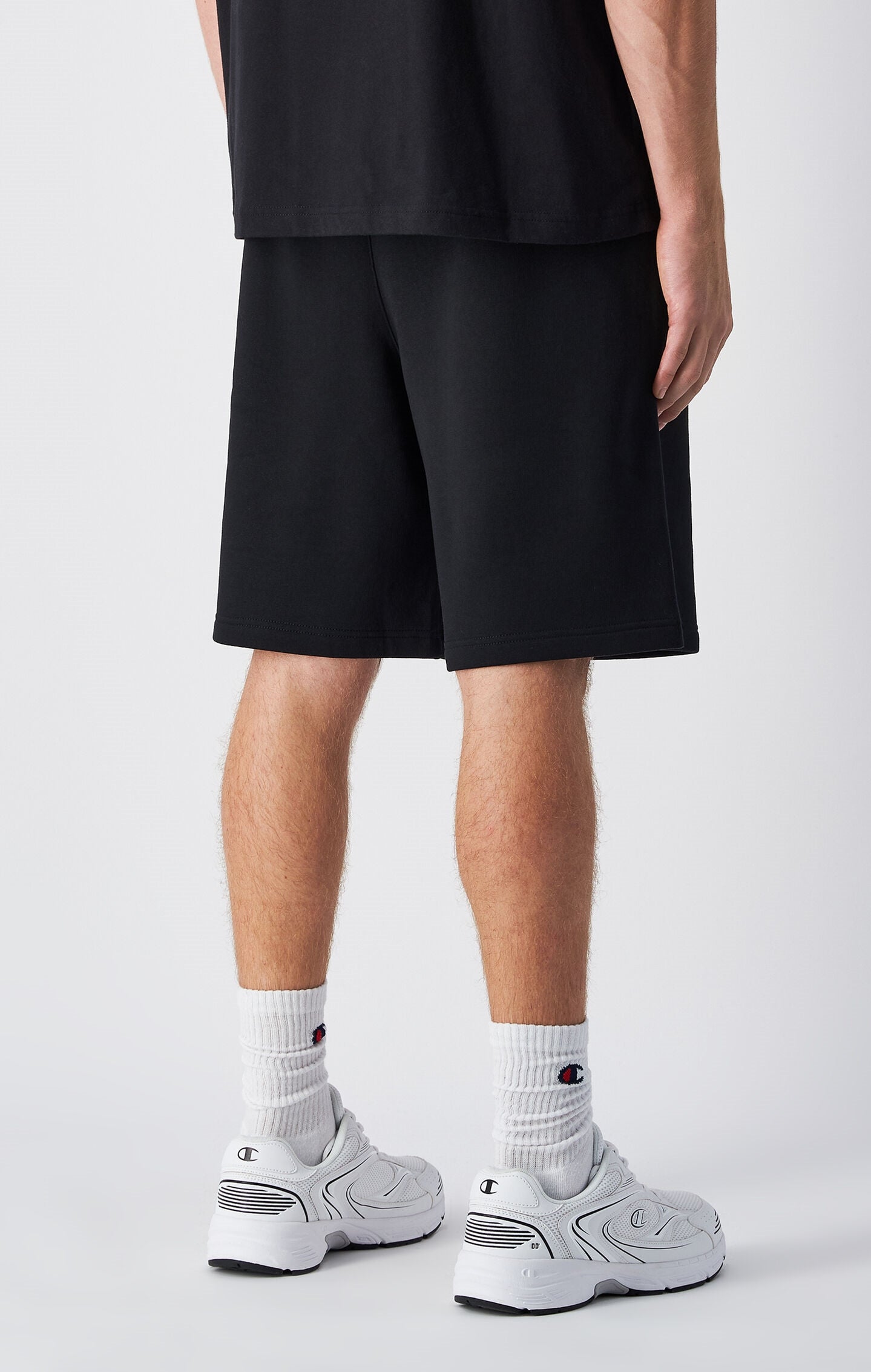 Pantaloneta larga negra para hombre