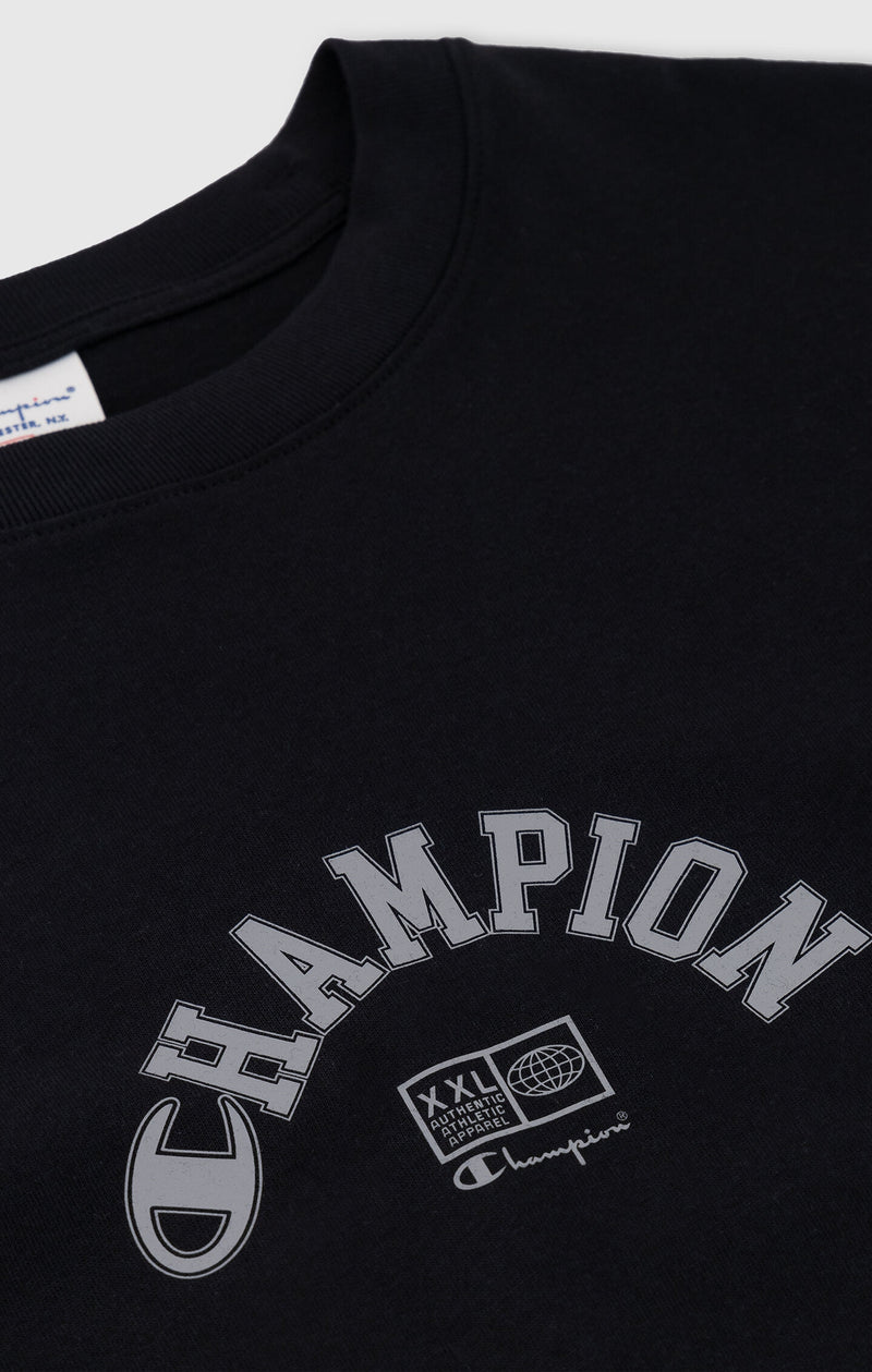 Men's Athletic Jersey T-Shirt Black urban contemporary Champion