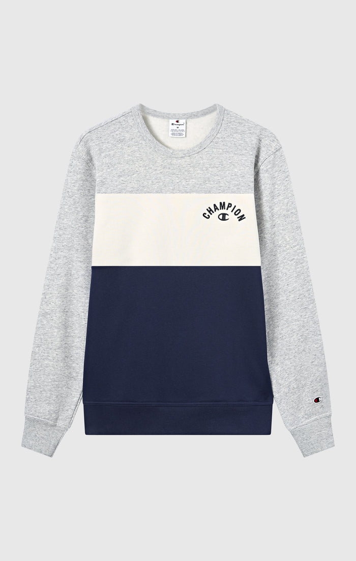 Felpa Girocollo da Uomo Icons con interno felpato