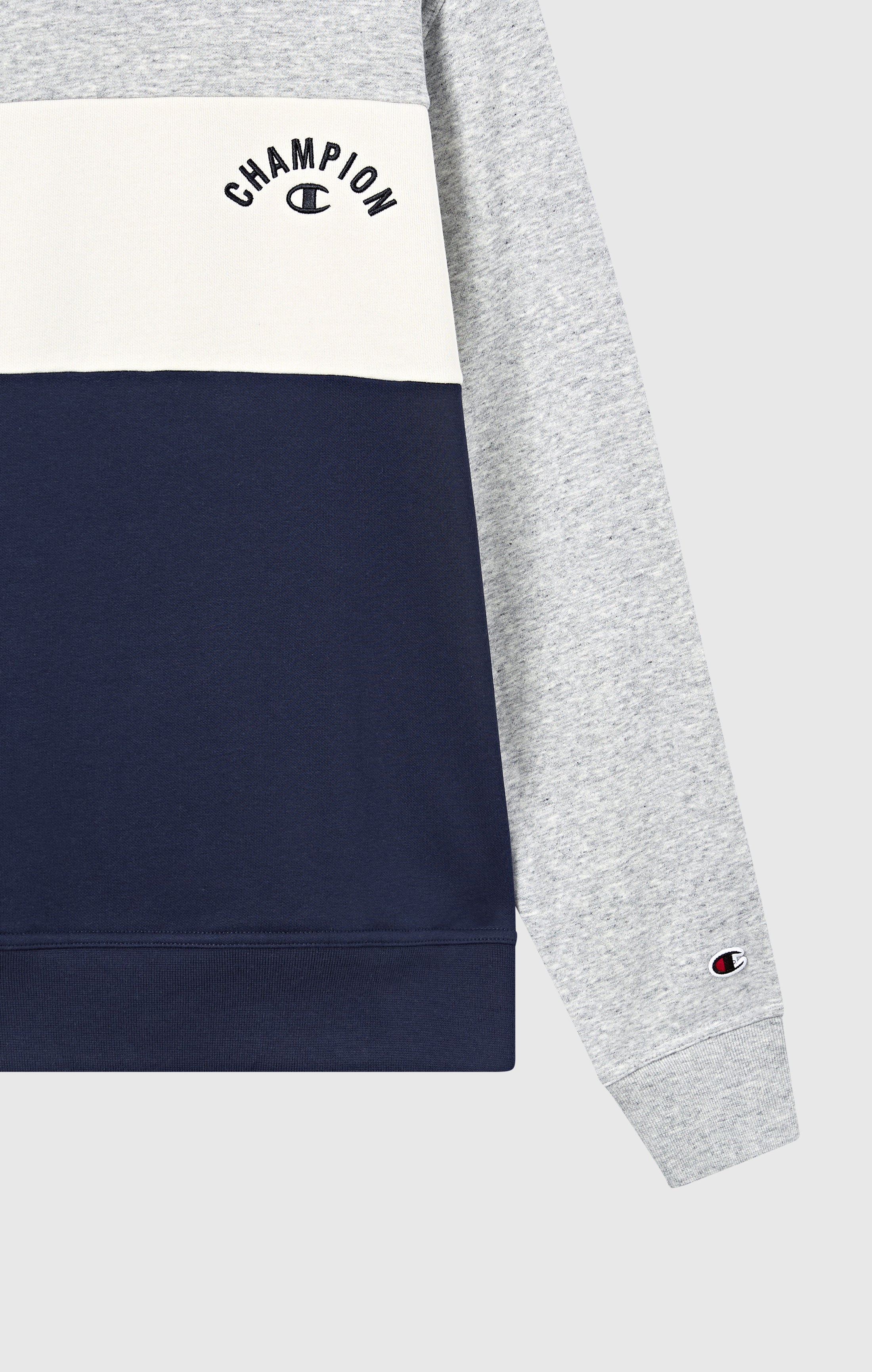 Sweatshirt mit Rundhalsausschnitt für Herren Icons mit angerautem Innenmaterial