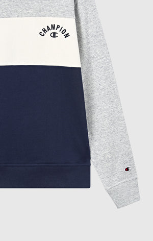 Sweatshirt mit Rundhalsausschnitt für Herren Icons mit angerautem Innenmaterial